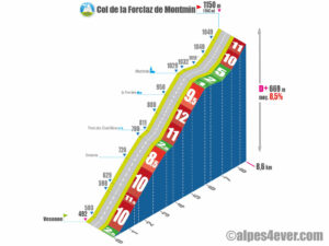 Col de la Forclaz de Montmin / Versant Sud