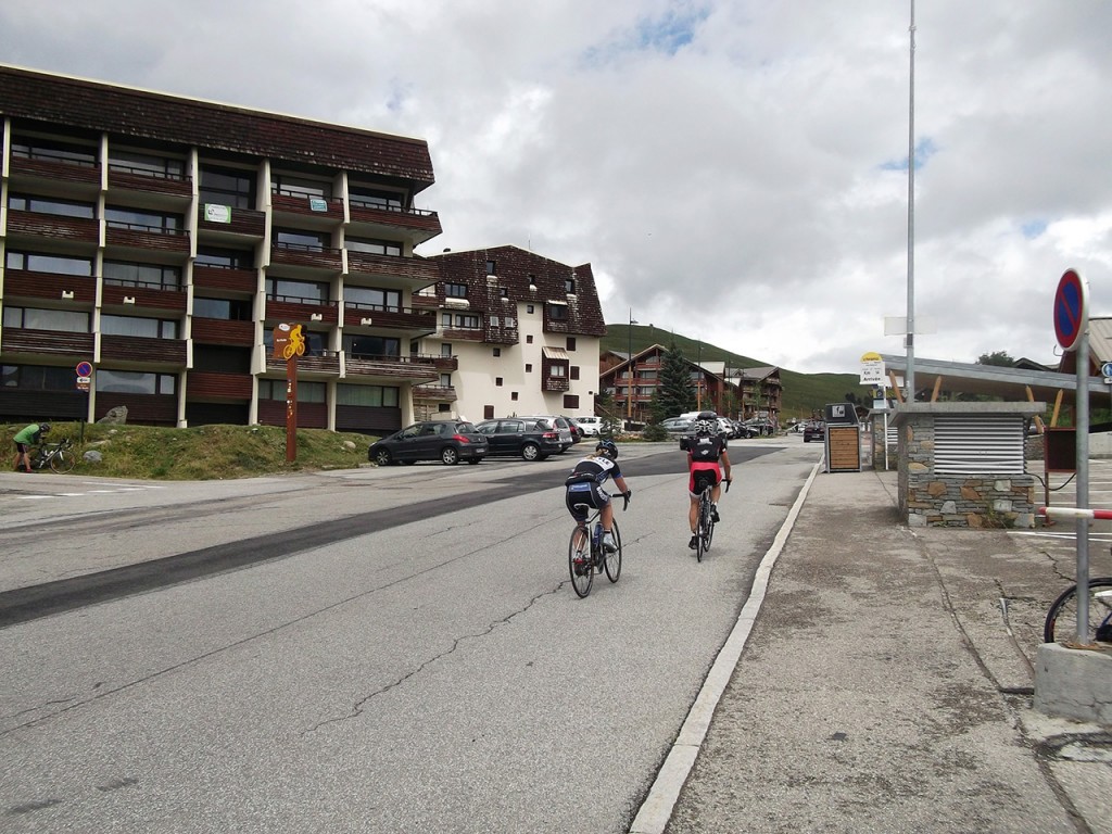 L'arrivée de l'Alpe d'Huez